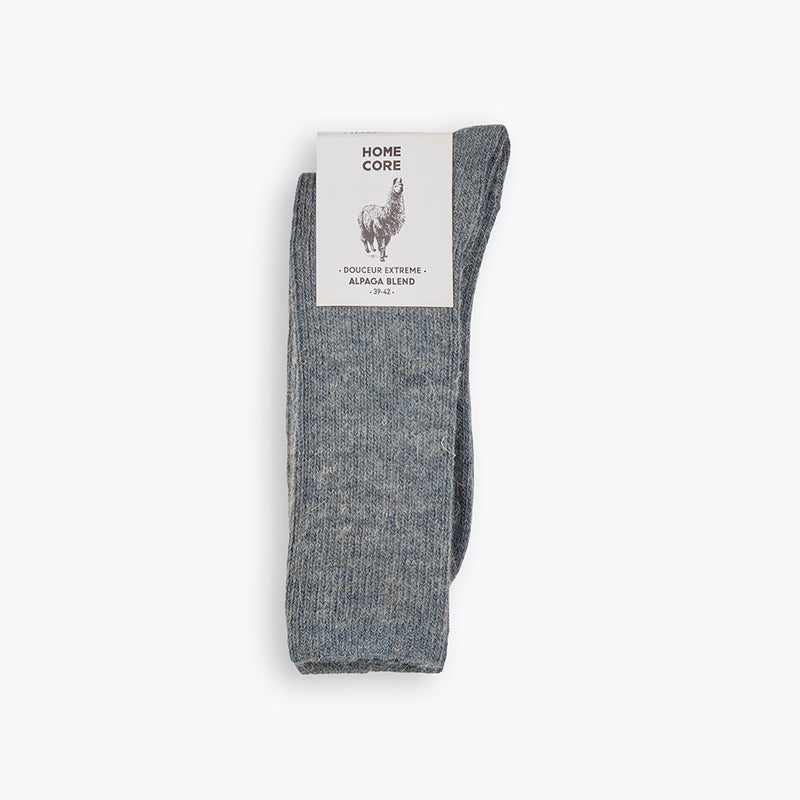 Homecore - Chaussettes Alpaga - Denim