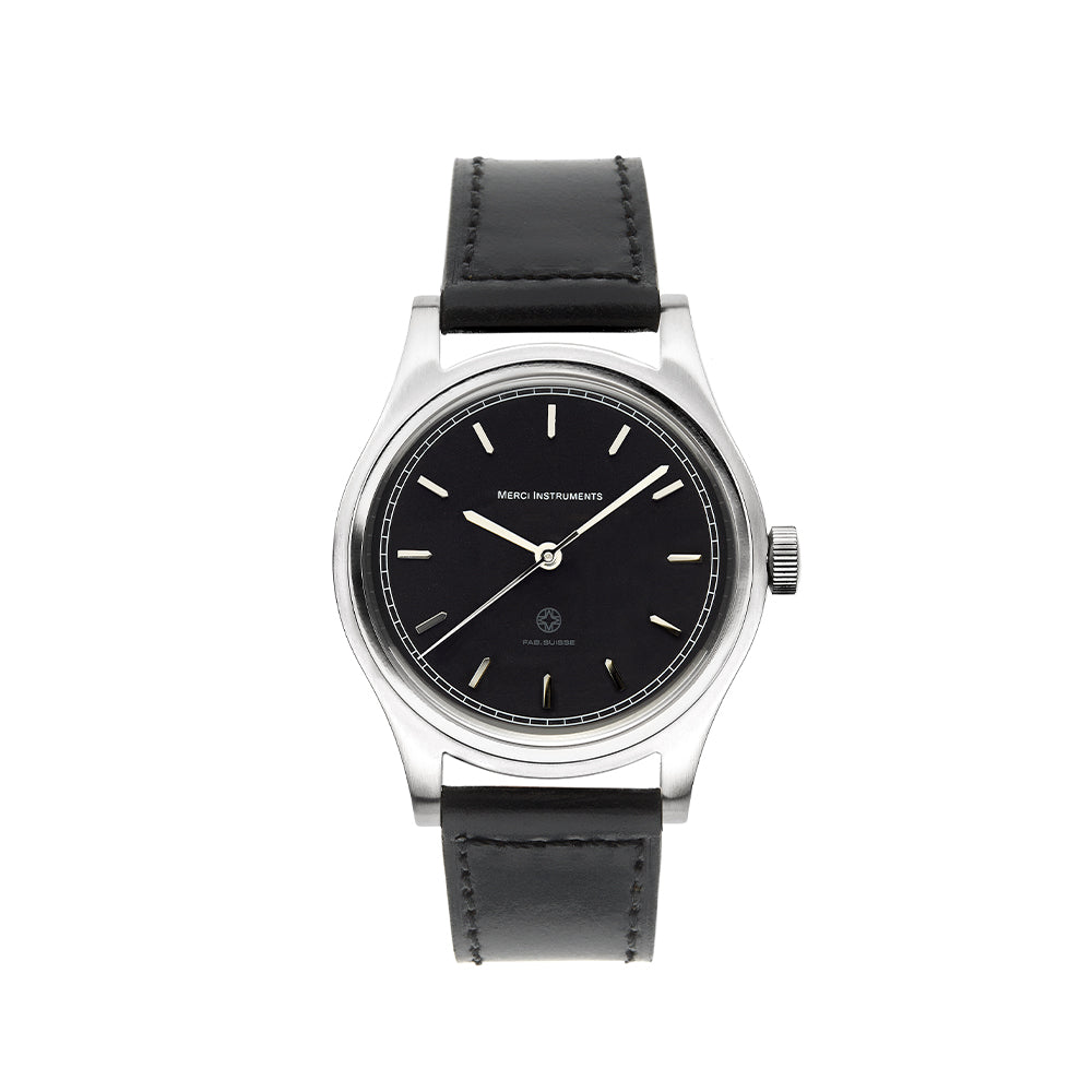 ビームス　LMM-01 Merci メルシー　腕時計　ブラック　限定品 パリの有名セレクトショップからやってきた腕時計。この完成度の