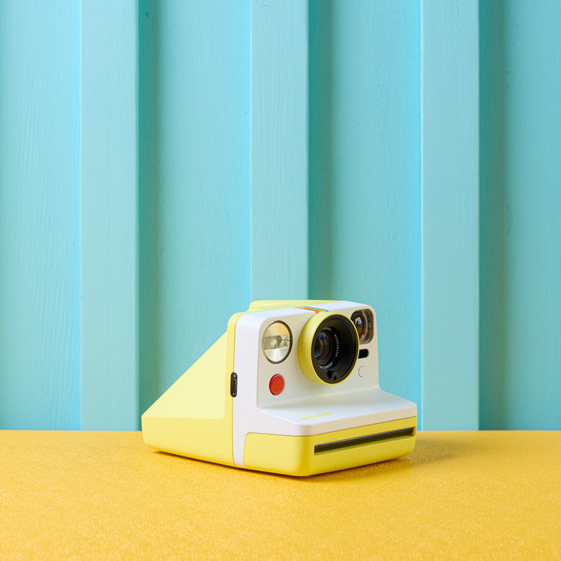 Appareil photo retro Polaroid Now3 - Jaune
