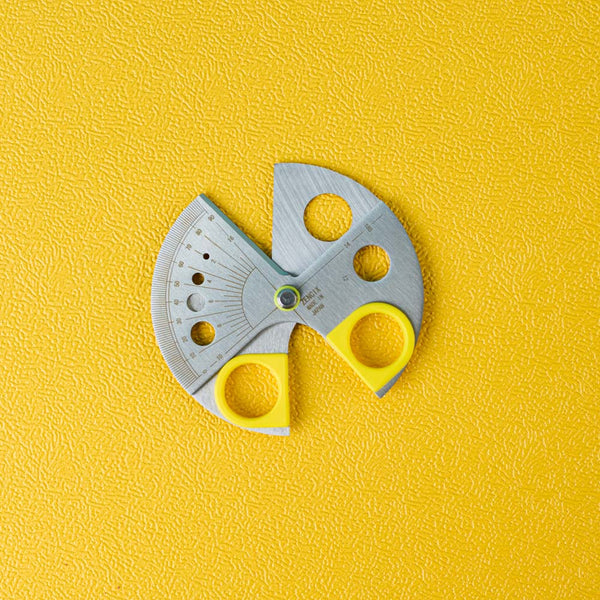 Ciseaux Cercle - Jaune