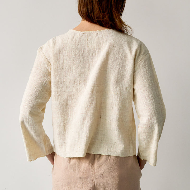 Mysayang - Blouse Tiga - Crème