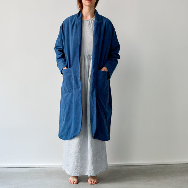 Mysayang - Manteau Adem - Bleu Indigo Solid