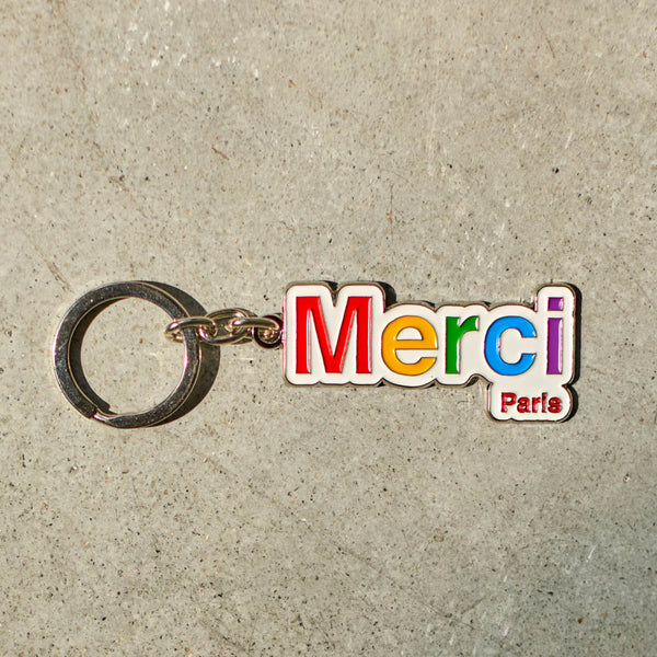 Porte clé Merci - Rainbow