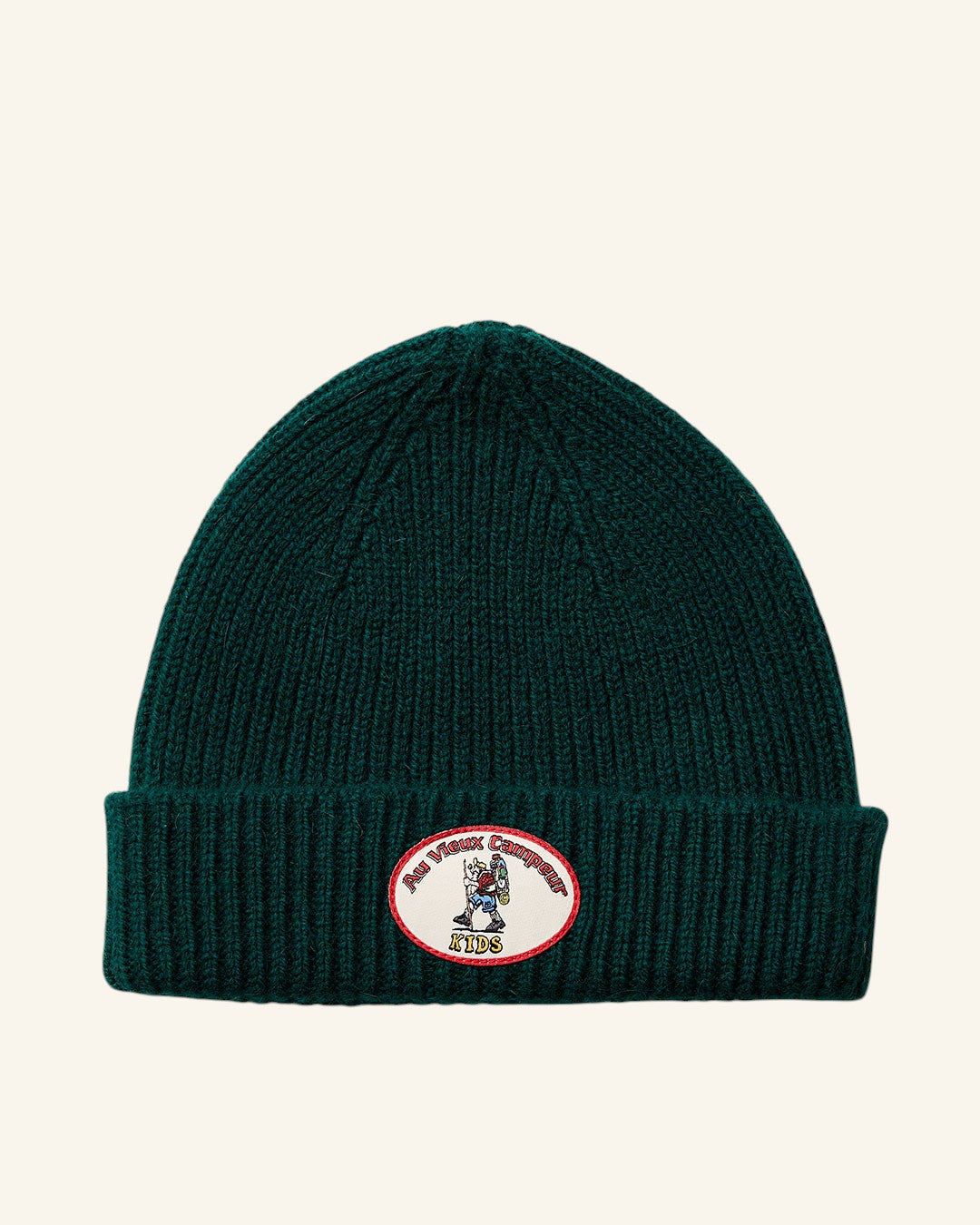 Au Vieux Campeur - Paid Holidays - Ben Kids Beanie - Forest Green