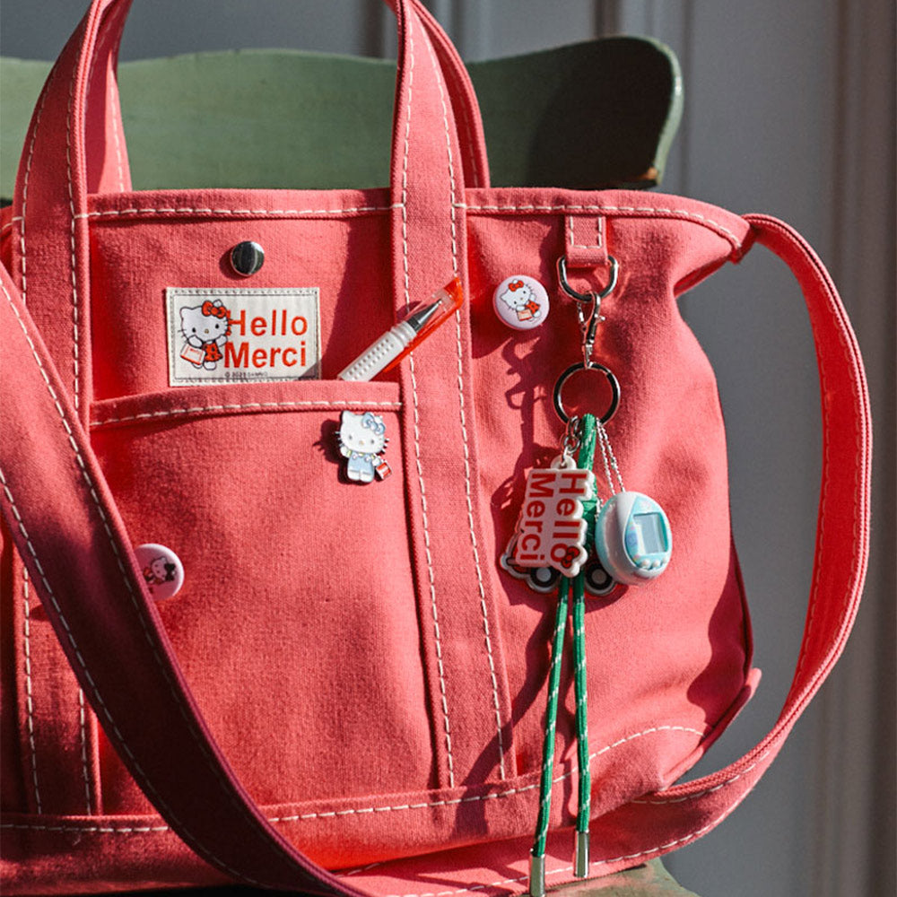 Hello Kitty x Merci ミニトートバッグ Hello Kitty x Merci - Tote Bag - Blue – Merci Paris