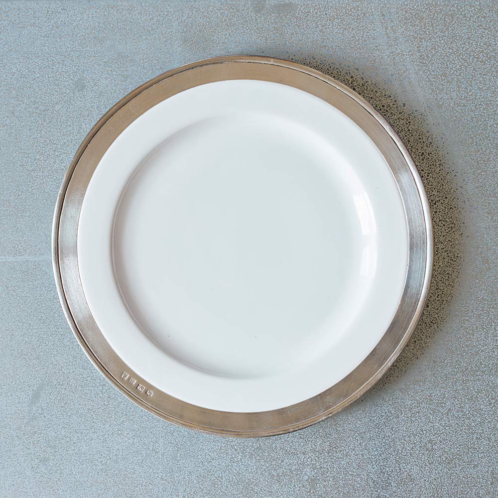 Autocollant Voiture Silhouette Loup Hurlant & Croissant De Lune - Vinyle Blanc 15 Cm