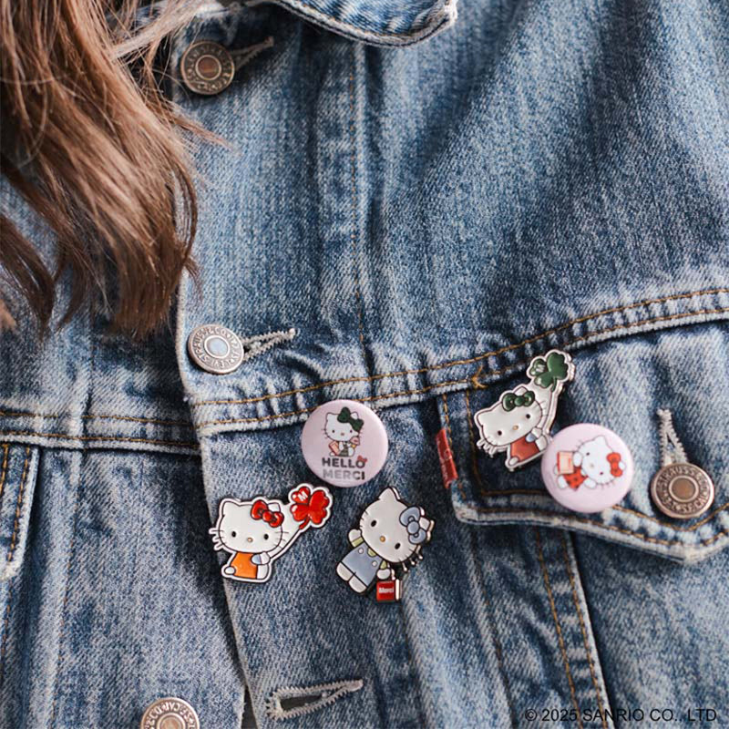 Hello Kitty x Merci - Pins Tote bag