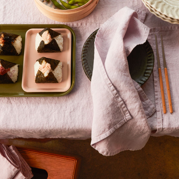 Serviette de table en lin lavé - Parme Fuji Iro