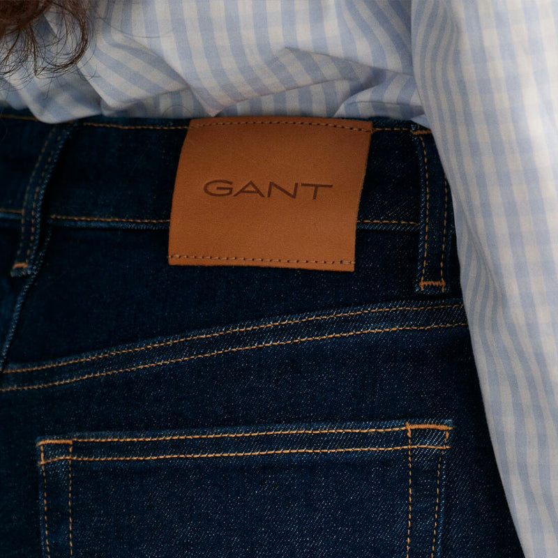 GANT - Jeans Slim évasé - Bleu Foncé