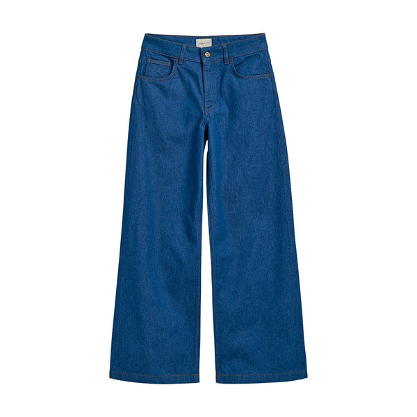 GANT - Jeans Wide Leg - Bleu