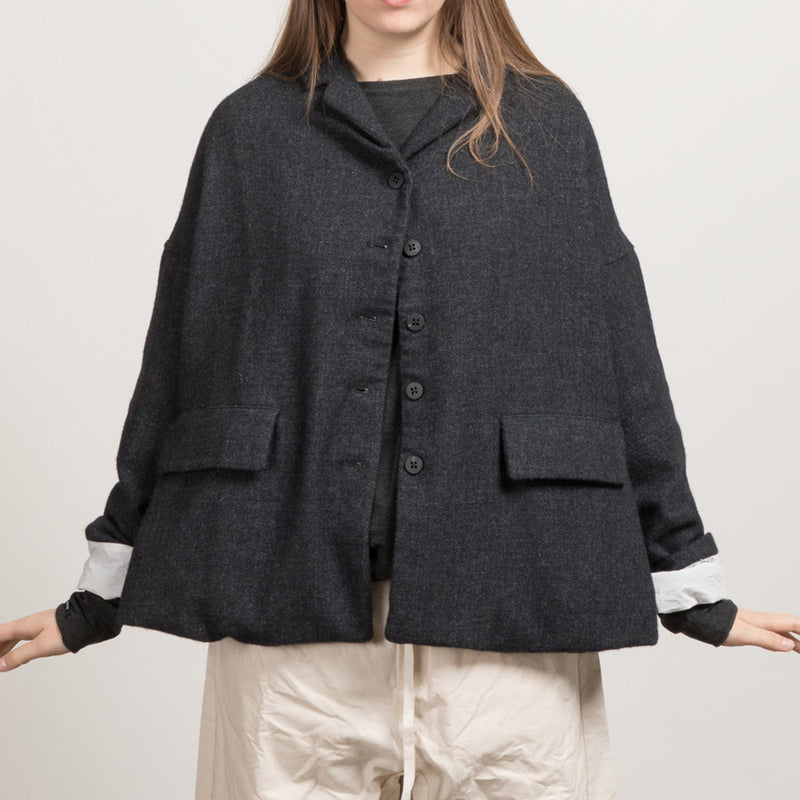 Album Di Famiglia - Blazer en laine  - Gris
