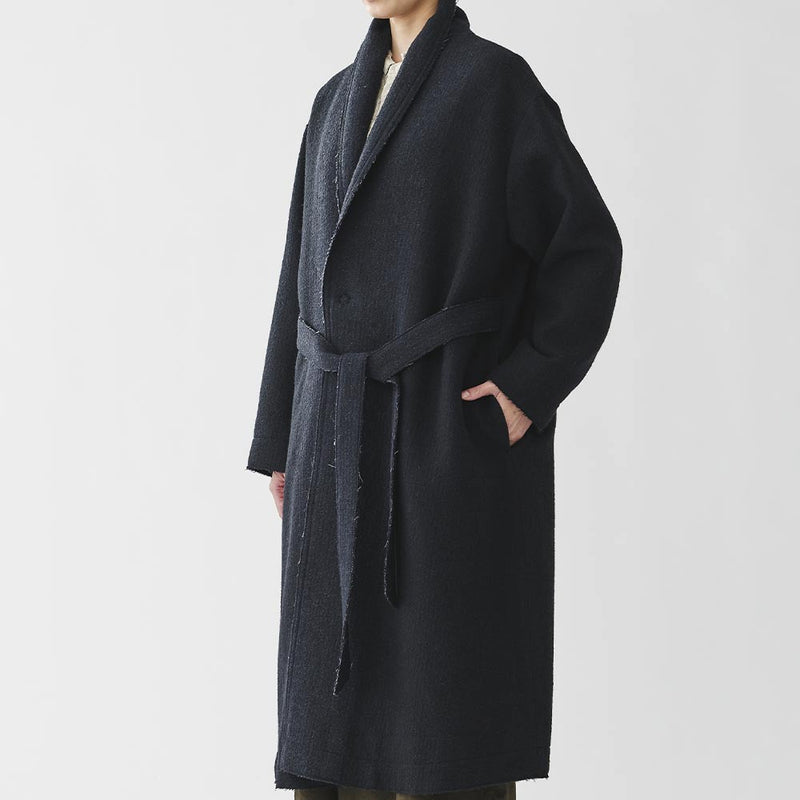 Pas de Calais - Manteau à rayures - Marine