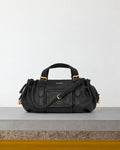 Gerard Darel - Sac À Main En Cuir Bubble 18H - Noir – Vue sur banc