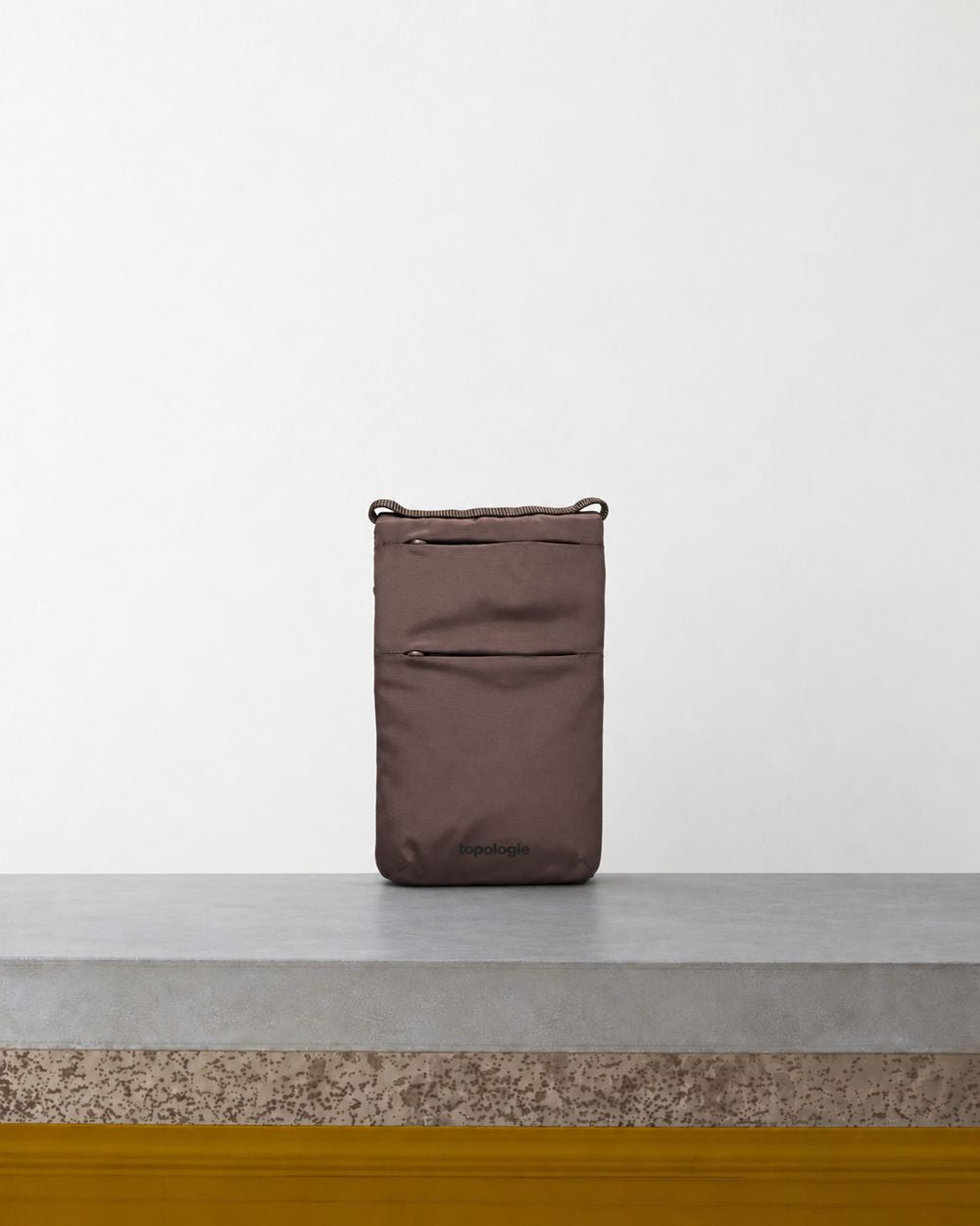 Topologie - Phone Bag - Brown - Bench View