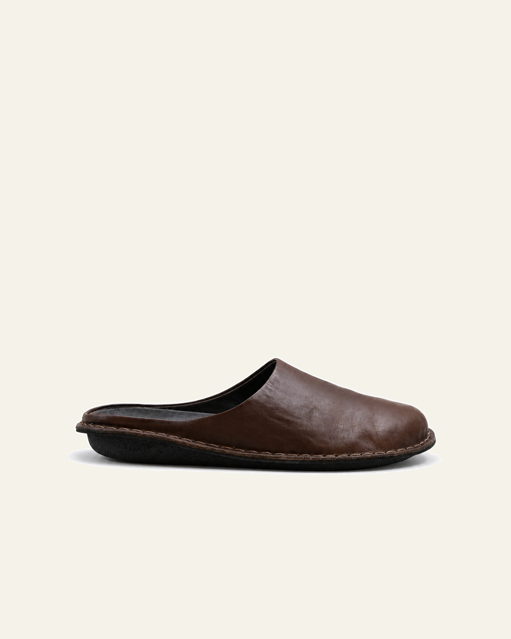 Vibae - Sabot Roma - Marron Cacao - vue de profil