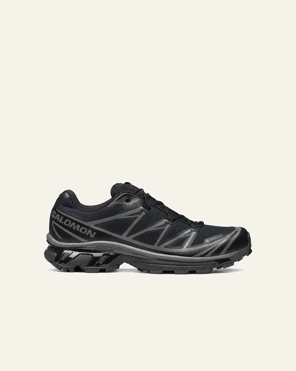 Salomon - Baskets XT6 OG Gore Tex - Black Asphalt - vue de profil