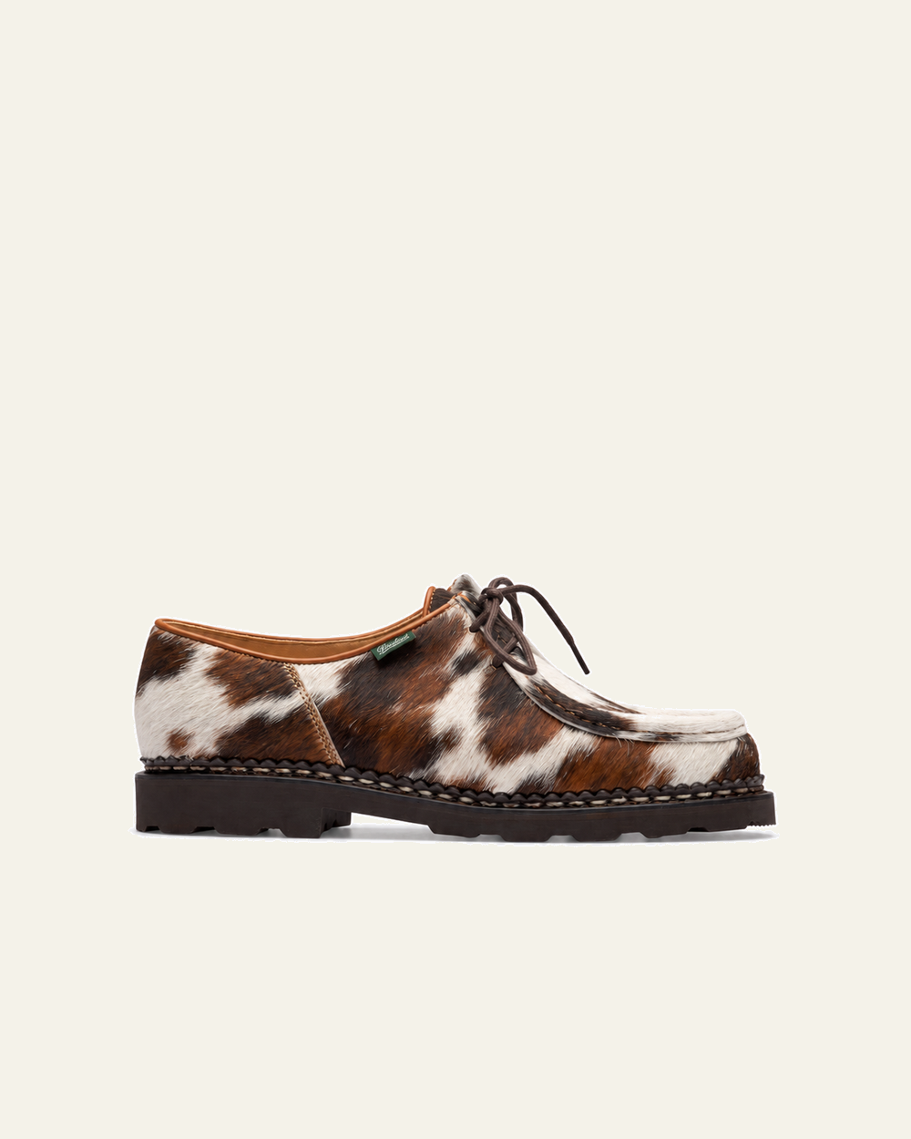Paraboot - Derbies Michael - Poils Vache - vue de profil