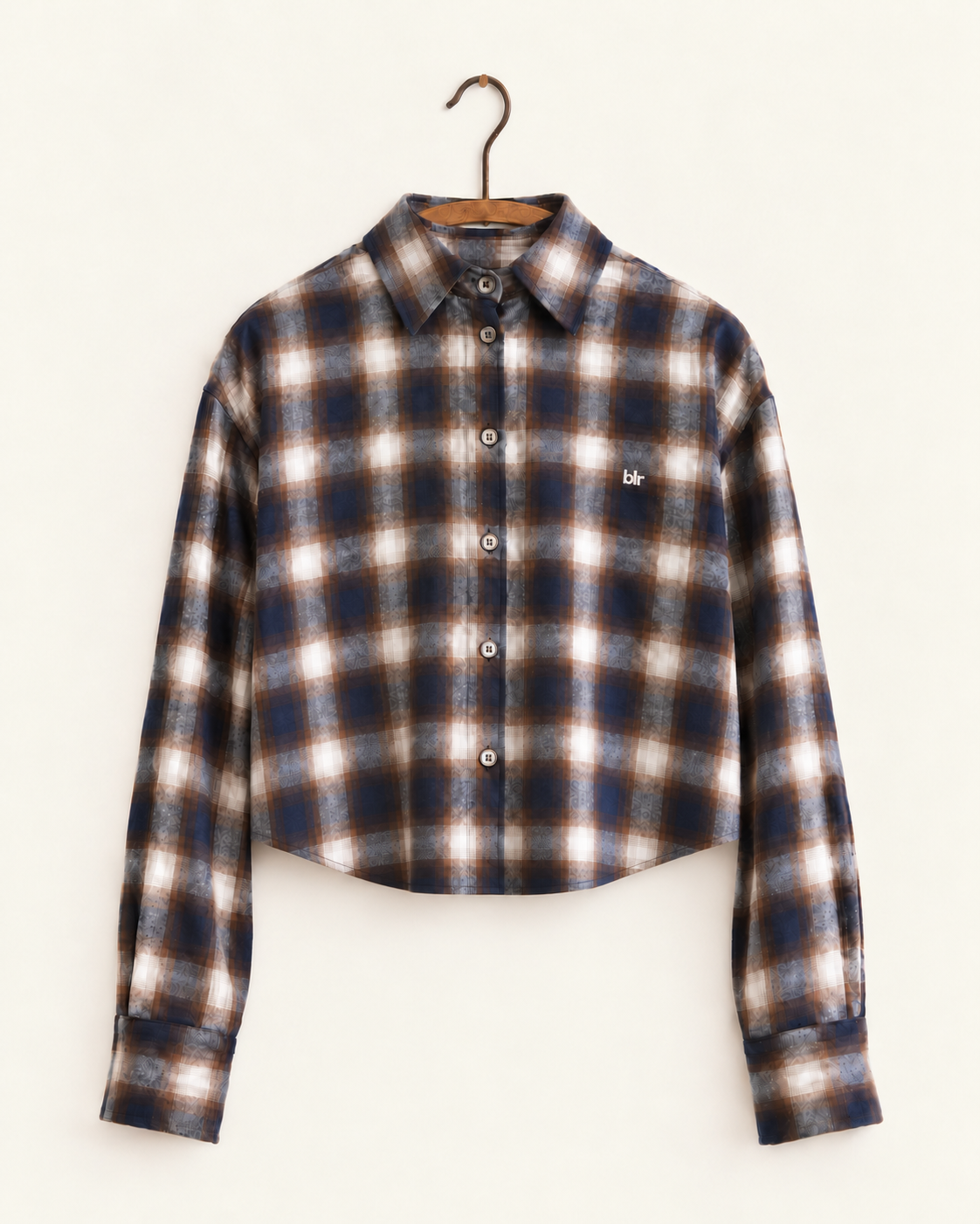 Bellerose - Chemise Johan - Carreaux Multi sur cintre