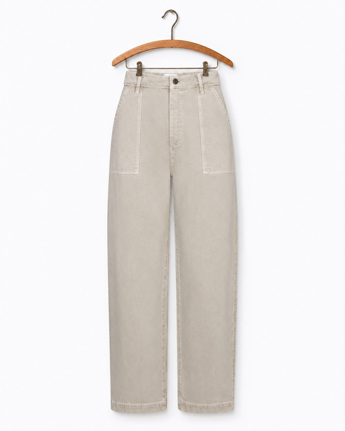 Frame - Jeans Cargo The Bow - Flax - sur cintre