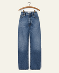 Frame - Jeans The Bow - Obscura — vue de face sur cintre