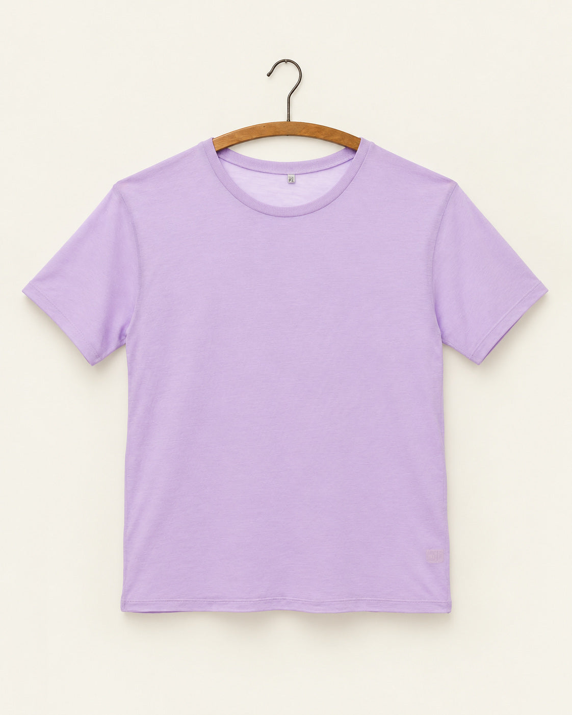 Baserange - T Shirt Ample - Violet - vue sur cintre