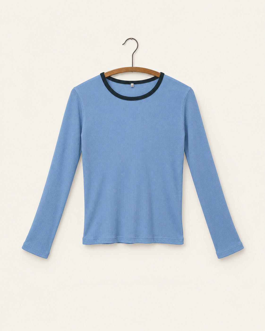 Baserange - T Shirt Racer - Bleu Pinto - vue sur cintre