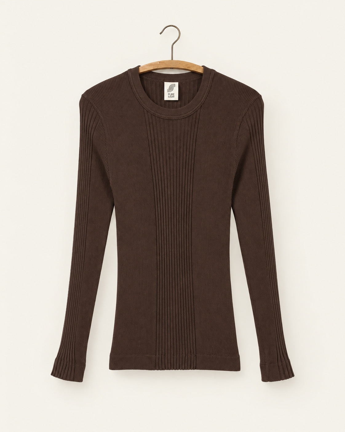 Pure Sugar - T-Shirt Gali - Marron - vue sur cintre