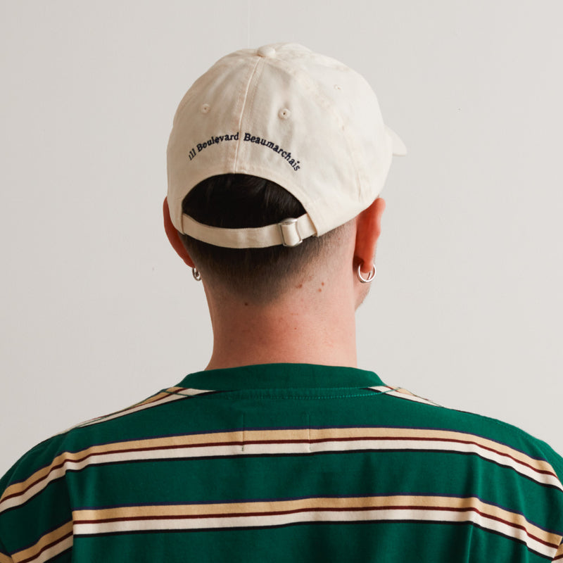 Merci - Casquette Trèfle Patch - Ecru