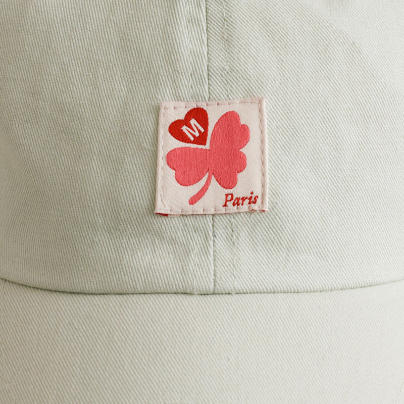 Merci - Casquette Trèfle Patch - Menthe