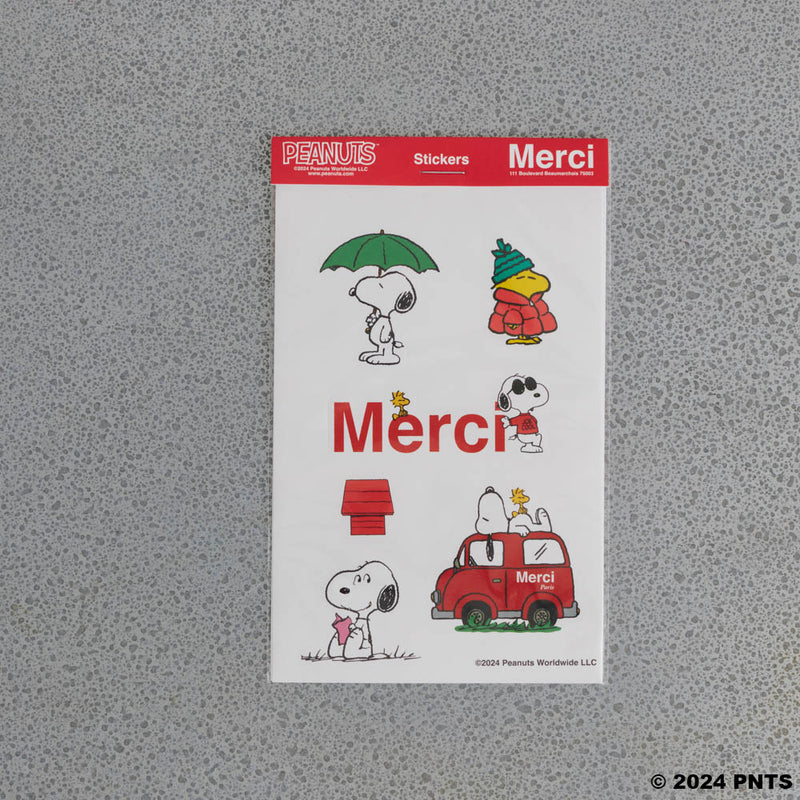 Peanuts x Merci - Stickers Peanuts