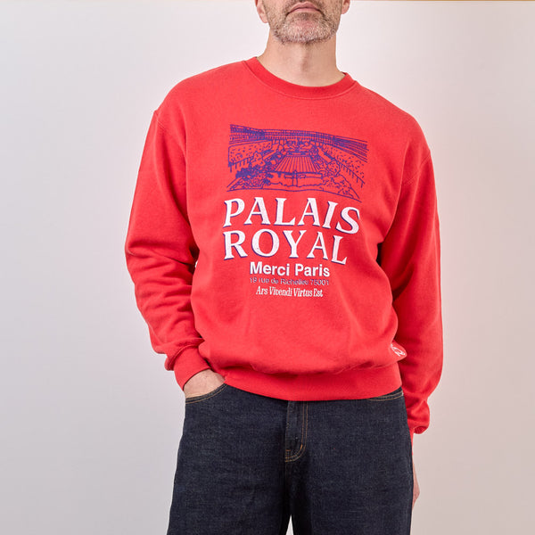 Wild Donkey x Merci - Sweat Palais Royal - Rouge