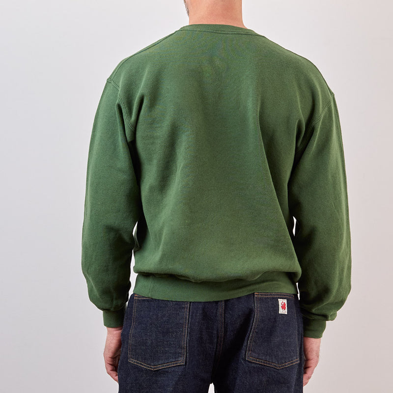Wild Donkey x Merci - Sweat Arc - Vert Bouteille