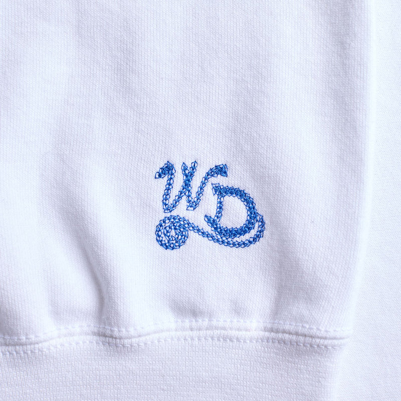 Wild Donkey x Merci - Sweat Tour Eiffel - Blanc