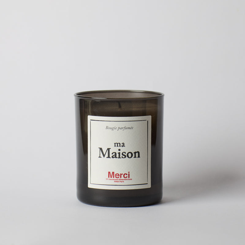 Bougie Merci - Ma Maison