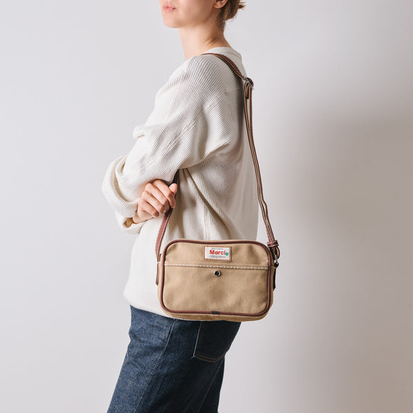 Merci - Sac Candide Reporter - Marron