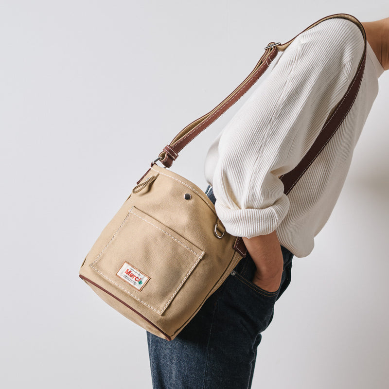 Merci - Sac Candide Seau - Marron