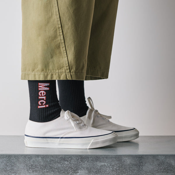 Merci - Chaussettes Scrappy - Noir