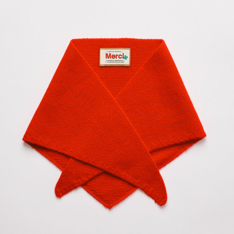 Merci - Bandana en cachemire Martine - Rouge