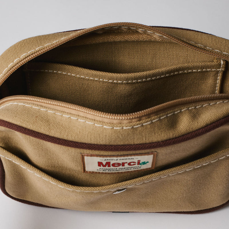 Merci - Sac Candide Reporter - Marron