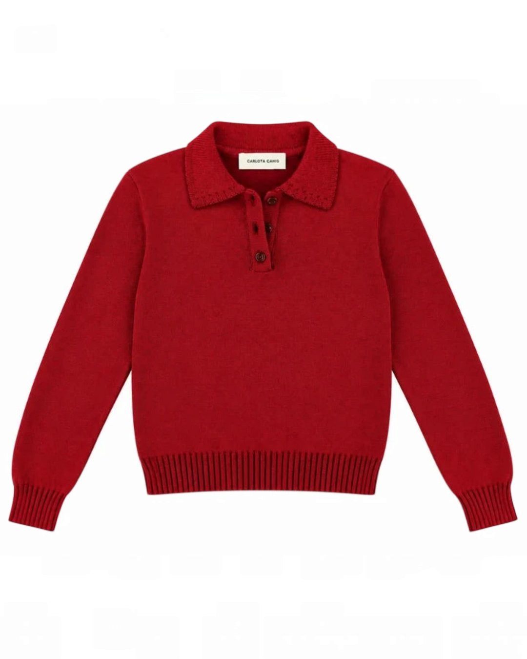 Carlota Cahis - Polo Mustang - Rouge