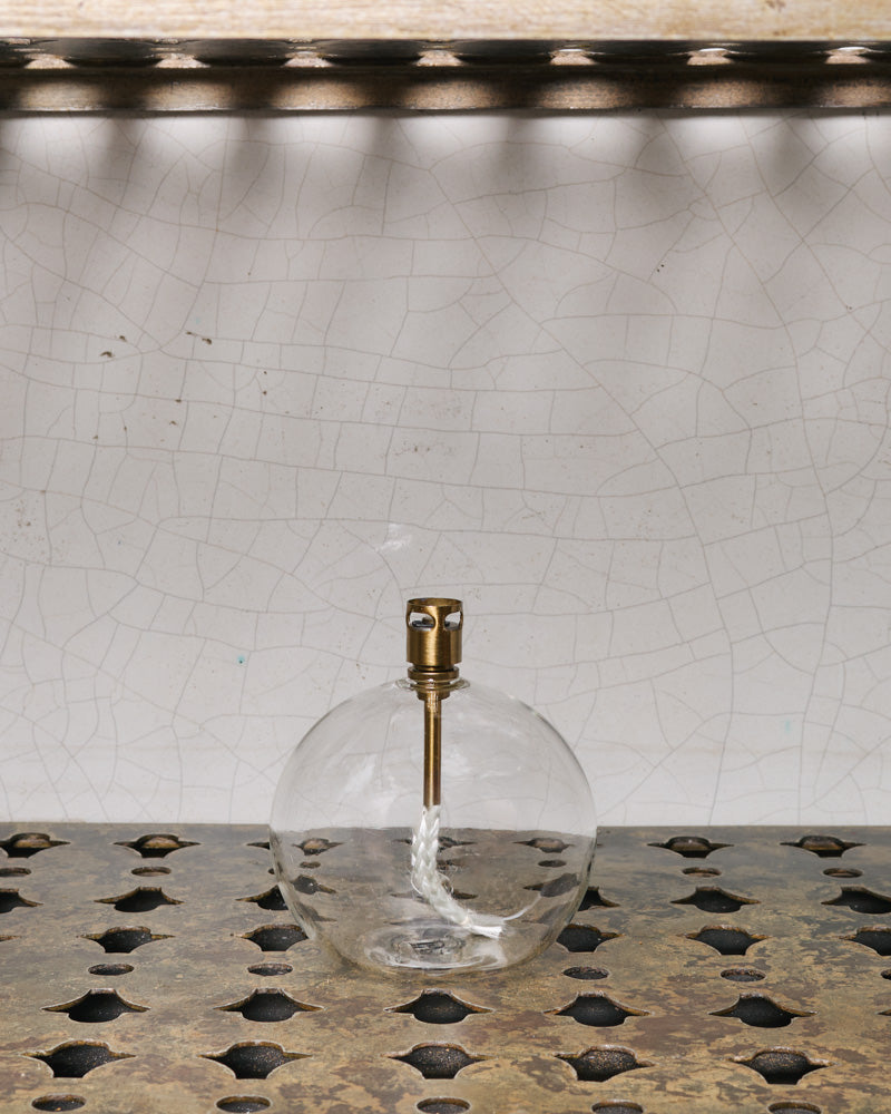 Peri Design - Lampe À Huile Ronde