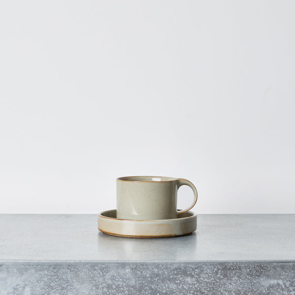 Tasse soucoupe Moderato - Gris