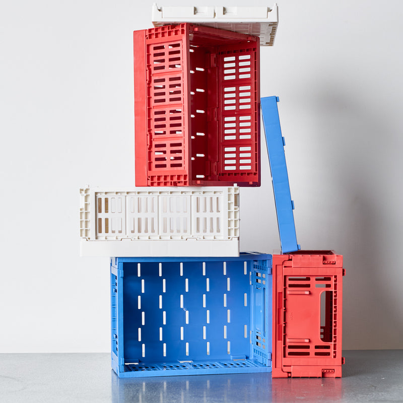 Set 2 cagettes - Hay - Mini Red