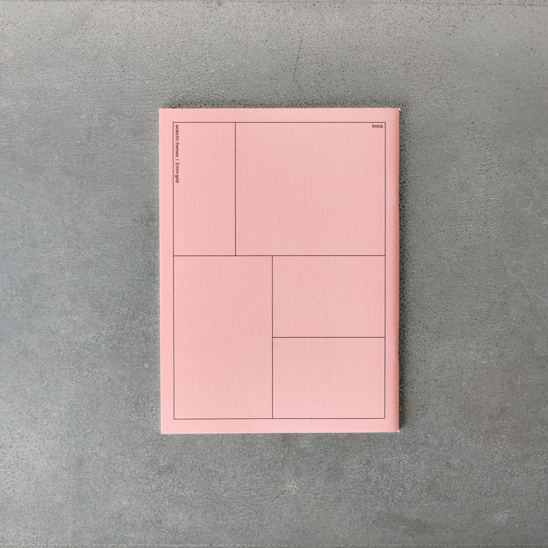 Carnet Booq - Rose & Jaune