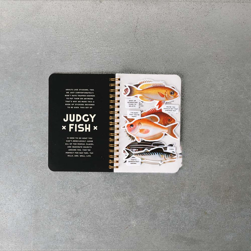 Livre - Judgy Fish Sticker Book