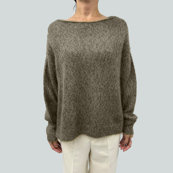 C.T.plage - Pull Round Longsleeve - Kaki