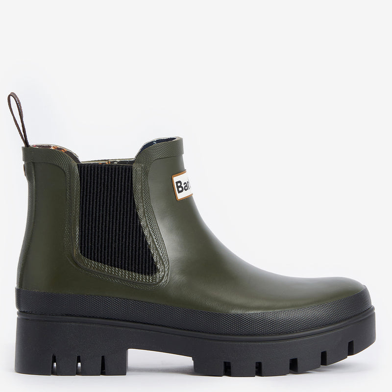 Barbour - Bottines Halton - Olive