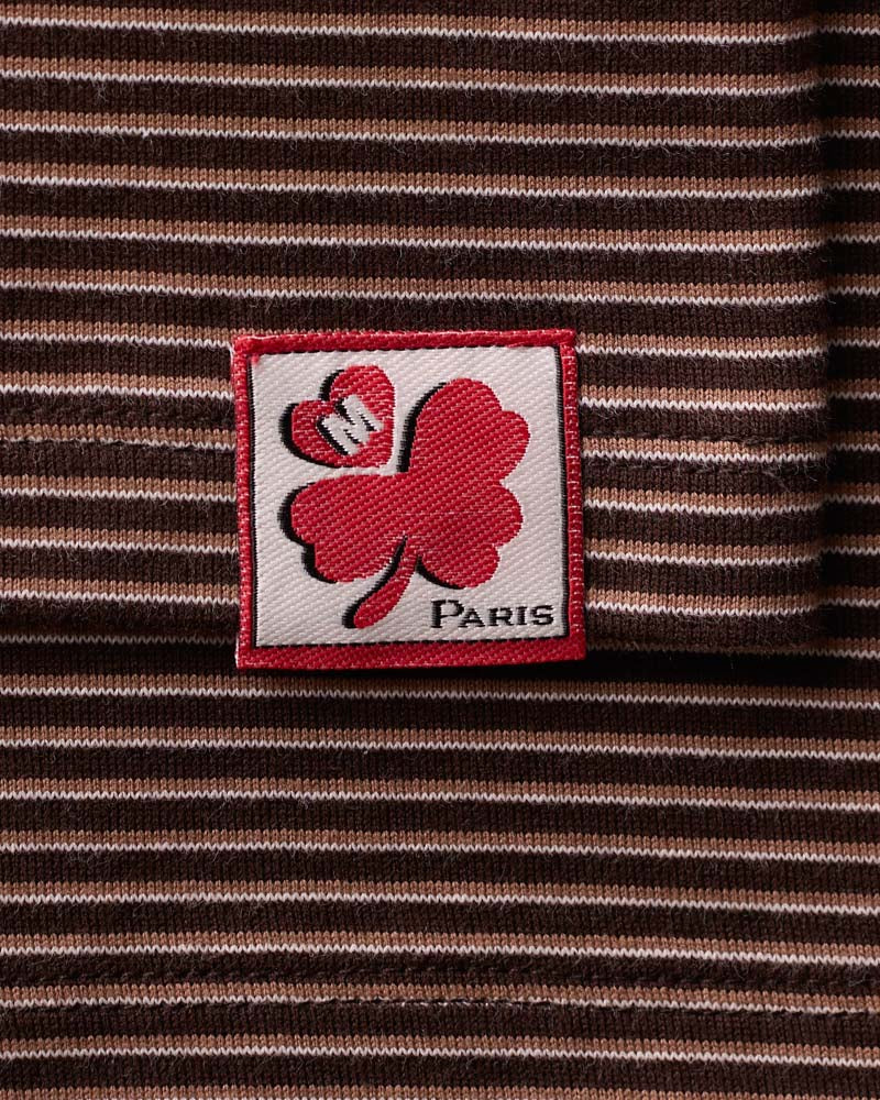 Merci - T-Shirt Julian - Marron & Beige