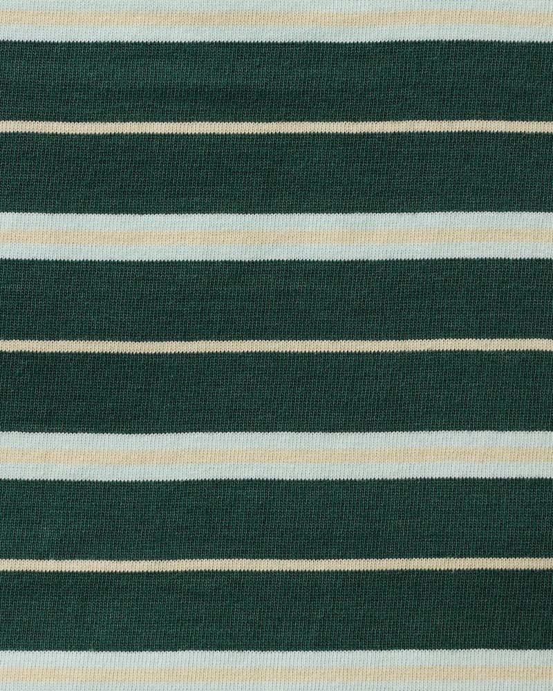 Merci - Rob Striped T-Shirt - Green
