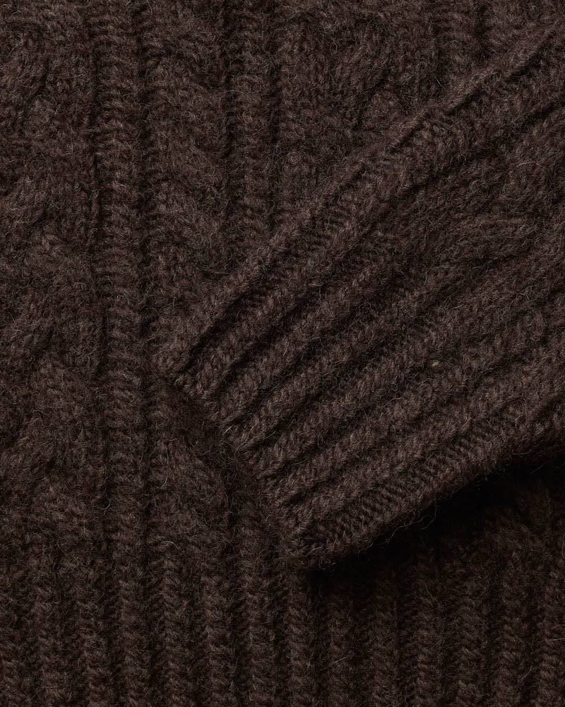 Merci - Pull Marius - Marron Chiné
